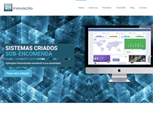 Tablet Screenshot of dhinovacao.com.br
